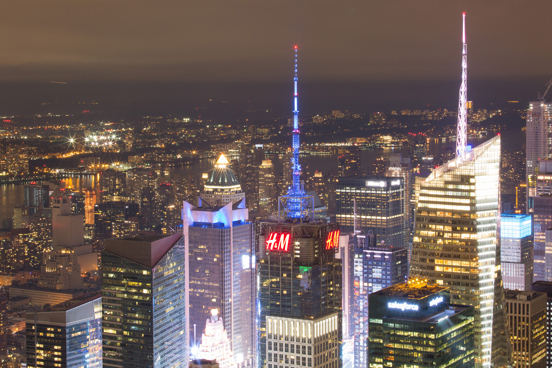 Utsikt från Empire State Building New York Alexa Produktion