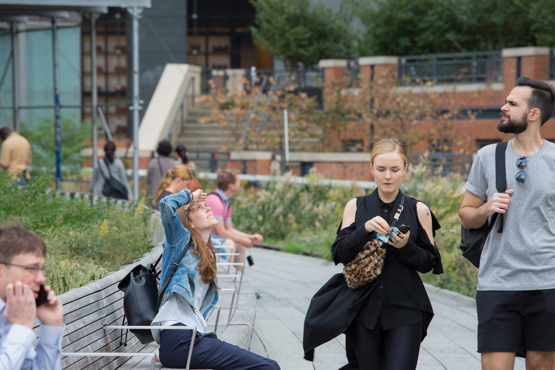 The High Line New York Malin tittar upp Alexa Produktion